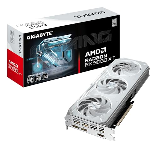 radeon rx 9060 xt 16gb gaming oc von gigabyte, 327,52 effektiv