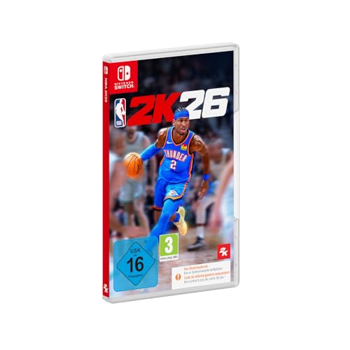 NBA 2K26 Nintendo Switch - Code in der Box für 19,99 Amazon Prime