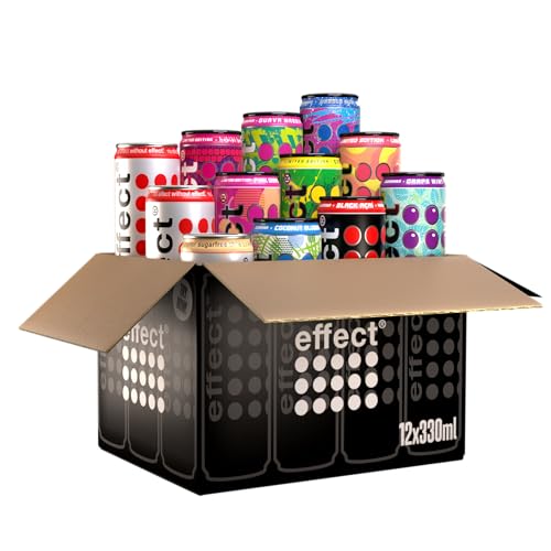 Effect Energy Probierpaket 12 x 330 ml Dosen - 63 ct/Dose - Personalisiert