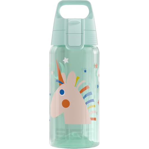 Sigg Viva One Trinkflasche 0,5L für Kinder, auslaufsicher, spülmaschinenfest, BPA-frei