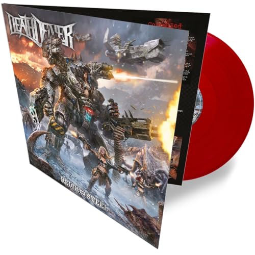 Death Dealer - Reign of Steel - Rotes Vinyl