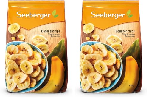 Produktbild: Bananenchips 500g - Seeberger, 2er Packung