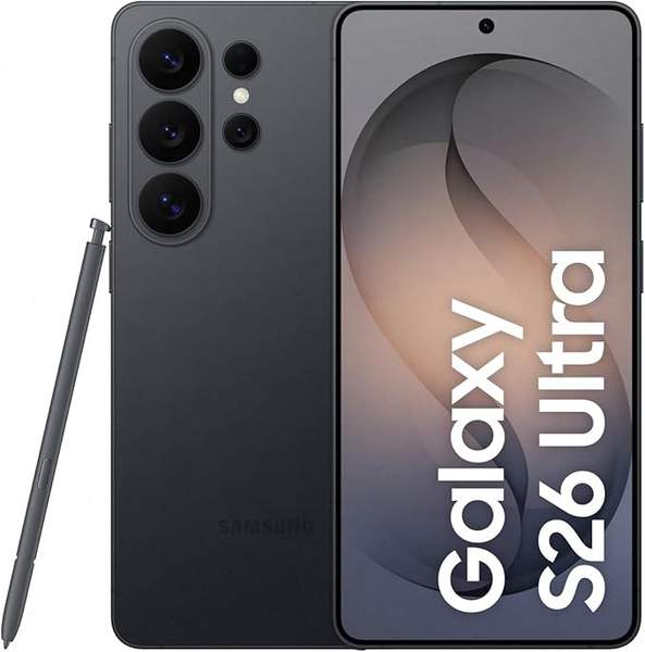 Samsung Galaxy S26 Ultra Smartphone mit AI, 256GB, 5G, Schwarz
