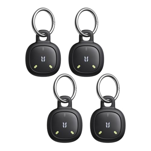 UGREEN FineTrack Mini 2, 4er-Pack, Apple Find My, 110 dB, IP68, 18 Monate iOS
