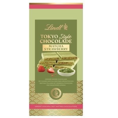 Lindt Tokyo Style Premium Schokolade 145g mit Matcha