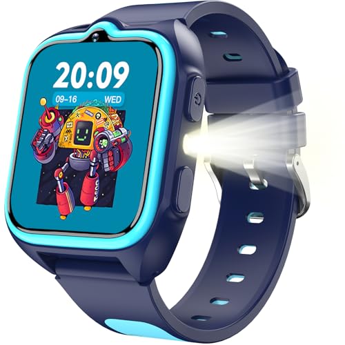 Blackview Smartwatch Kinder 1,75'' TFT-Touchscreen, 800mAh, Lernspiele, Schrittzähler