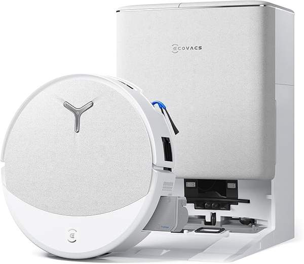 ECOVACS DEEBOT T90 PRO Saugroboter, Omni-Reinigungslösung, Weiß