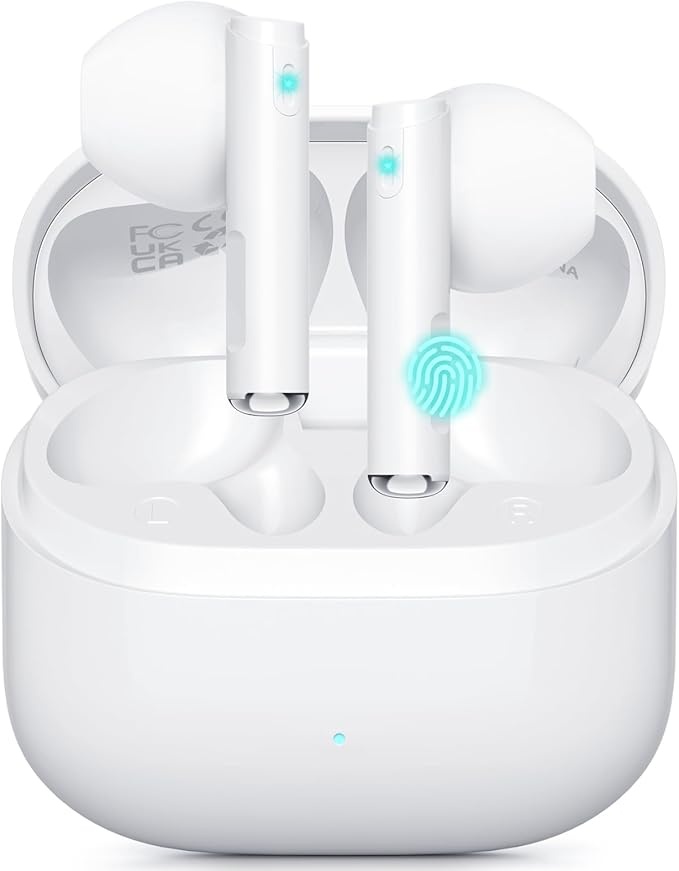 Produktbild: Ciciloud Bluetooth 5.3 In-Ear Kopfhörer, Hi-Fi Stereo, IP7 wasserdicht, 46 Std. Akku