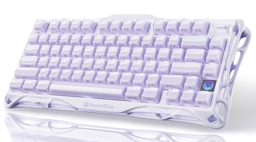 GravaStar Mercury K1 Mechanische Tastatur 75% Wireless Hot Swap RGB PBT 8000mAh