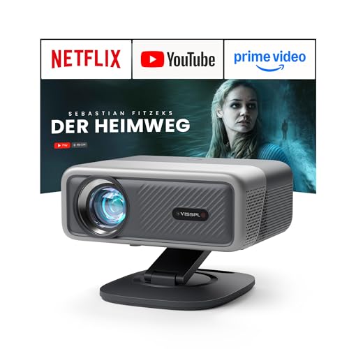 4K Beamer VISSPL 4000 ANSI, Netflix, Dolby Audio, WiFi6, Autofokus, Bluetooth, Heimkino