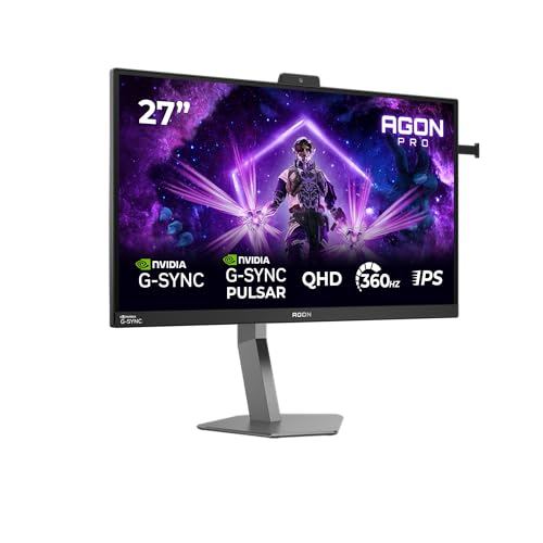 AOC AG276QSG2 27 Zoll WQHD Monitor, 3x USB-C, DP 1.4, Schwarz