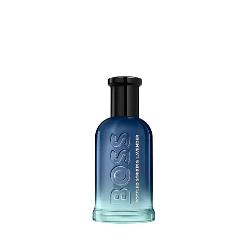 BOSS Bottled Striking Lavender Eau de Parfum 50ml  Herren Duft mit Lavendel & Moos