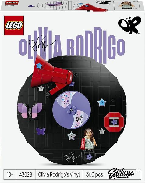 LEGO 43028 Olivia Rodrigo Schallplatte - Klemmbaustein 360x