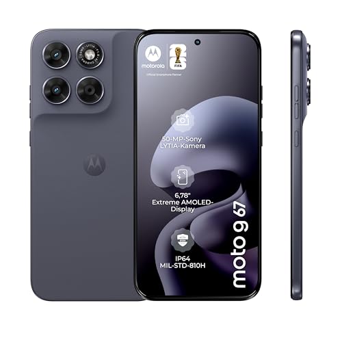 Motorola Moto G67 5G Smartphone, Android 16, Pantone Arctic Seal