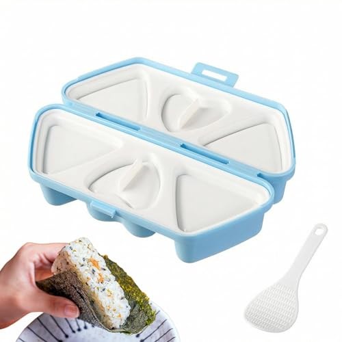 BRTNUP 6-in-1 Onigiri Form mit Reisportionierer und Sushi Maker für Bento