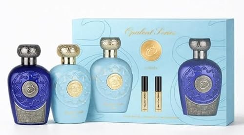 Lattafa Opulent Dubai & Blue Oud Elixir Eau De Parfum 2 x 100 ml Set