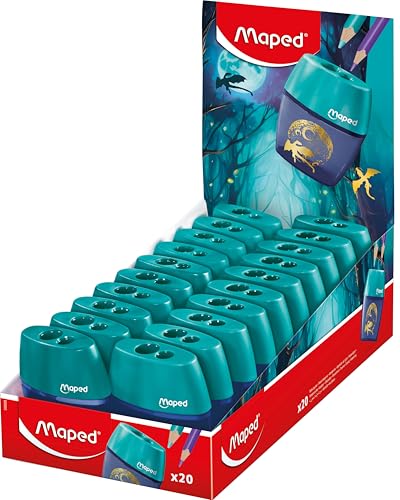 Maped Display Zähler 20 Spitzer Shaker Dragon 2 Löcher mit Tank ergonomisch