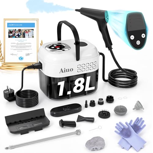 Dampfreiniger Handgerät 1,8L, Doppelsteuerung, US-HSD-Technologie, Graphen-Heizung 8s