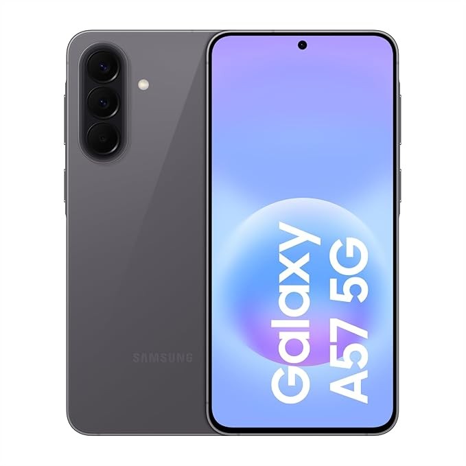 Samsung Galaxy A57 5G, schlank, 2,5 Jahre Garantie, Dual-SIM, 128 GB Speicher