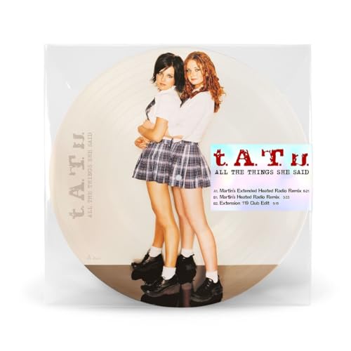 t.A.T.u. - All The Things She Said - Picture Disc Vinyl Limited Edition