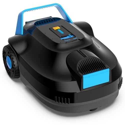 BOTLIFE PC01 Poolroboter, akkubetrieben, 120 Min Laufzeit, für flache Pools bis 80