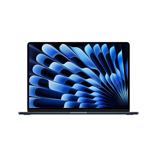 Apple MacBook Air 15" M5, 10Core CPU/GPU, 16 GB RAM, 1 TB SSD, WLAN 7, Mitternacht