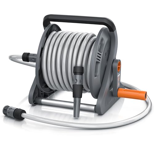 Schlauchtrommel 20m mit Wandhalterung - Brandson