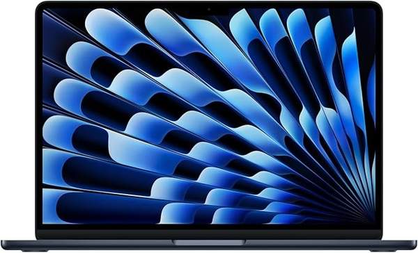 Apple MacBook Air 13" Laptop, Touch ID, WLAN 7, Mitternacht