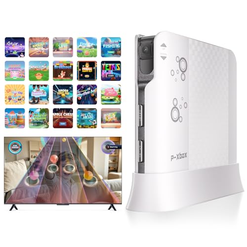 Acelufly Spielkonsole für Jungen und Mädchen, Plug & Play TV-Bewegungsspiel