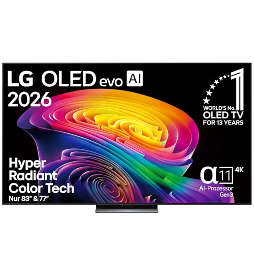 LG OLED C6E 4K AI TV 55"/65"/75"/83" (2026) - Preise: 1799 bis 3399