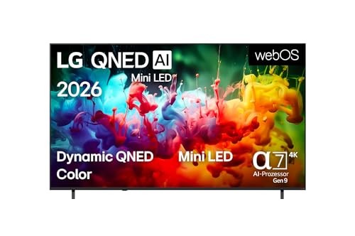 LG 43" 4K QNED Mini LED TV  7 Gen9 AI Prozessor  60Hz VRR  43QNED7EB3C