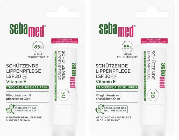 Sebamed Lippenpflegestift 2 Stück, günstig bei Amazon für 1,80 Euro