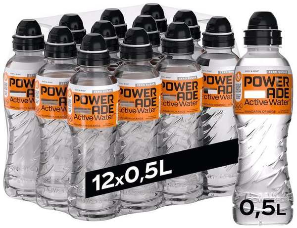 Powerade Active Water Mandarine-Orange 12er Pack 0,83/Flasche