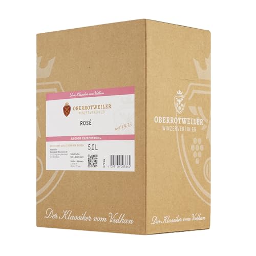 Oberrotweiler Ros Wein 5 Liter QbA Badischer Wein, Anbaugebiet Baden