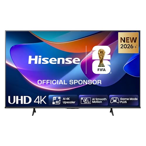 Hisense 55E6DS 55 Zoll 4K UHD Smart TV, Dolby Vision, AI Upscaler, Game Mode Plus