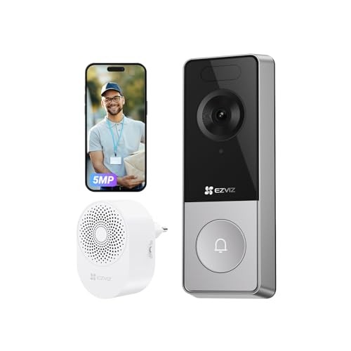 EZVIZ CP8 WLAN Video Türklingel Kabellos 3K 5MP Wi-Fi 6 mit Farbnachtsicht 162