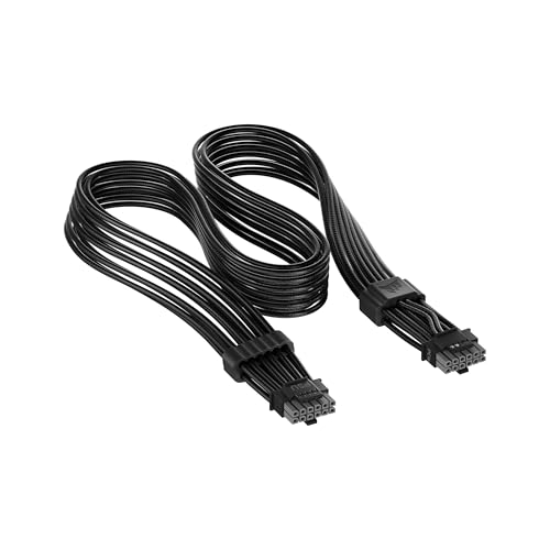Corsair PCIe 5.1 600W 12V-2x6 Netzteilkabel mit Übertemperaturschutz