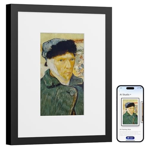 SwitchBot Art Frame 7,3" E-Ink Bilderrahmen 800x480, WLAN, KI-Kunst, 2000mAh