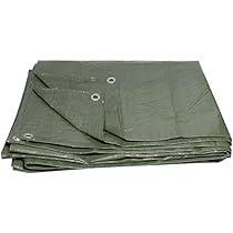 Lacers JaffaLine Gewebeplane 1,5x12m wasserdicht grün für Outdoor-Schutz