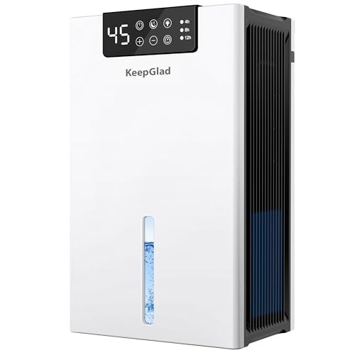 Elektrischer Luftentfeuchter 2800ml, 28dB, für Keller, Wohnung, Schlafzimmer, mit Timer