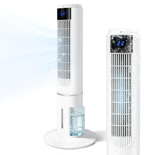 Citybee Turmventilator 50 Oszillation, 3 Geschwindigkeitsstufen, Fernbedienung, Weiß