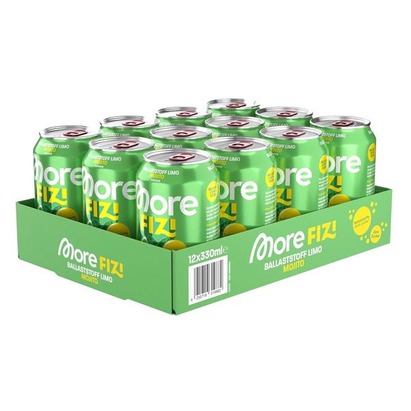 MORE FIZI Mojito 12330ml - Erfrischendes Getränk, günstiger Preis