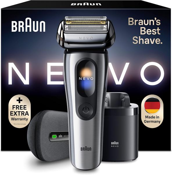 Braun NEVO Rasierer Elektrisch Herren NEVO17005C Silber
