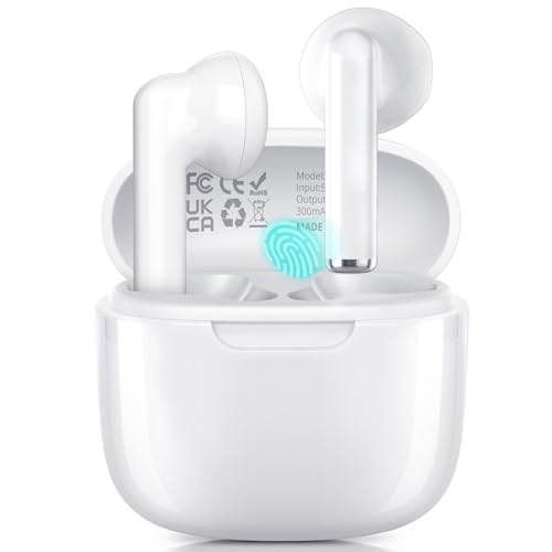 Bluetooth 5.3 In-Ear Kopfhörer, kabellos, Hi-FI Stereoton, IP7 wasserdicht, 46 Std.