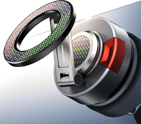 Rocoren Magnet Handyhalterung Auto Magsafe 360 drehbar für iPhone, Samsung
