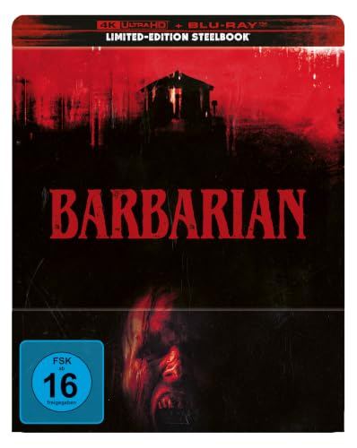 Barbarian UHD Blu-ray Disc Steelbook Limitierte Edition