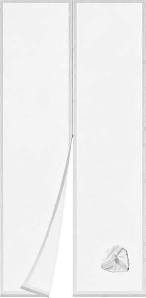 Türabdichtung für mobile Klimageräte, 90x210 cm, Klimaanlage Abdichtung
