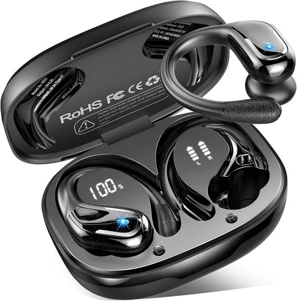 2026 Kabellose Bluetooth 5.4 Kopfhörer Sport mit 28 EQ APP, 75 Std Akkulaufzeit